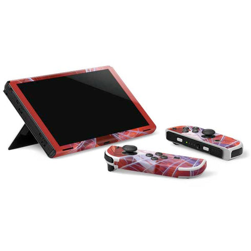 Marvel Spiderman Web Slinger Nintendo Switch OLED (2021) Skin
